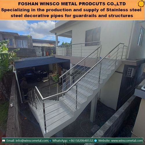 último caso de la compañía sobre ¡Seguridad y elegancia para tus espacios con tubos de acero inoxidable WinscoMetal!