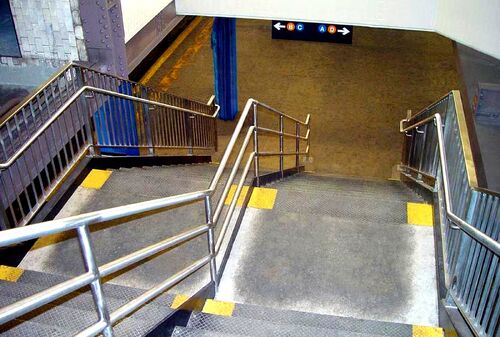 último caso de la compañía sobre Barandilla de acero inoxidable para estación de tránsito