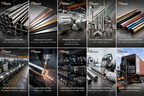 último caso de la compañía sobre ASTM A554 + Stainless Steel Handrail Fittings