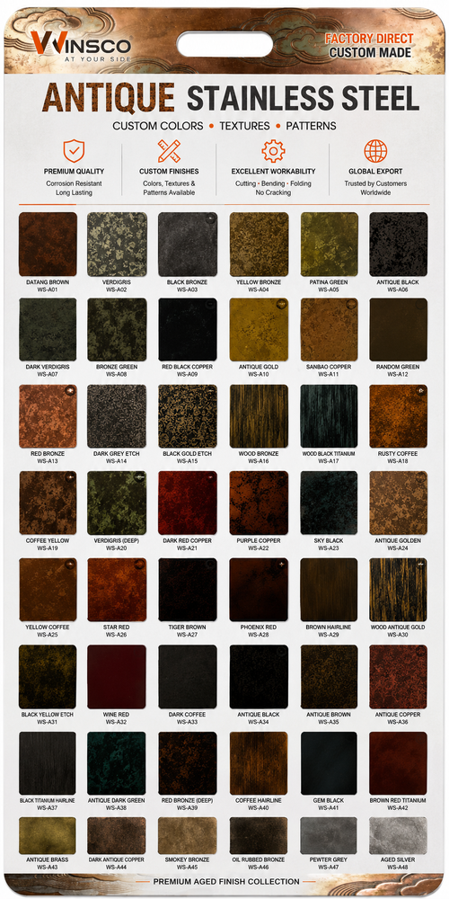 último caso de la compañía sobre Lámina decorativa de acero inoxidable + acero inoxidable de color PVD