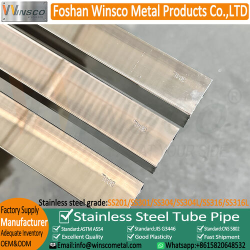 último caso de la compañía sobre Decorative Stainless Steel Tubes