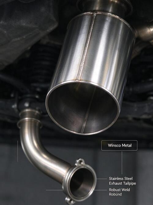 último caso de la compañía sobre Winsco Metal Stainless Steel Exhaust Tailpipe | Stable Weld & Excellent Bending Performance