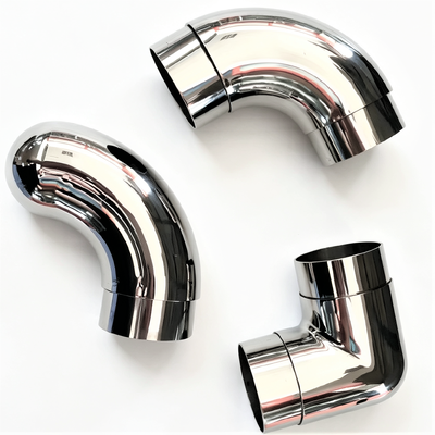 calidad  SS304 SS316 Stainless Steel Stair Handrail Elbow Connector fábrica