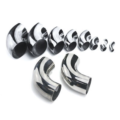 calidad  90 Degree Polished Stainless Steel Elbow, Codo,201/304/316 Grade Weld Pipe Fitting fábrica