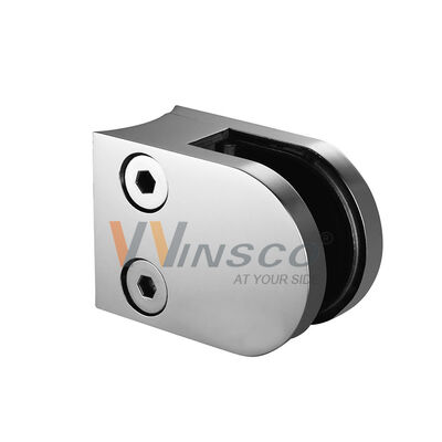 calidad  Precision Investment Cast Stainless Steel Glass Clamp for Glass Railing Balustrade | Winsco Metal VA201 fábrica