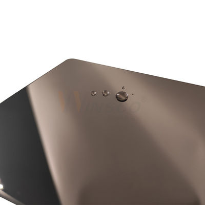 El espejo acabó a Brown para colorear AISI 201 hoja de metal de acero inoxidable 304 316