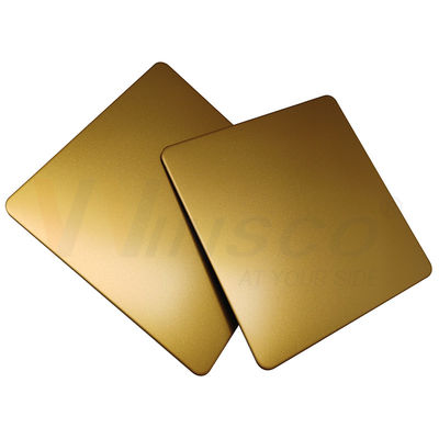 La gota 304 316 de los SS 201 arruinó el oro inoxidable del titanio de la hoja de acero en frío