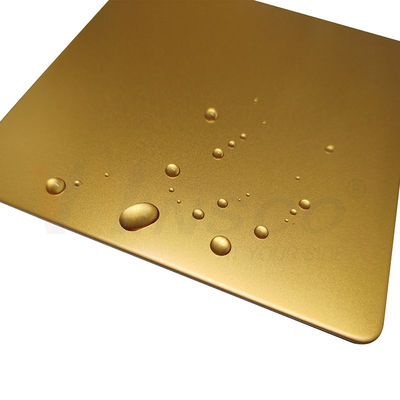 La gota 304 316 de los SS 201 arruinó el oro inoxidable del titanio de la hoja de acero en frío