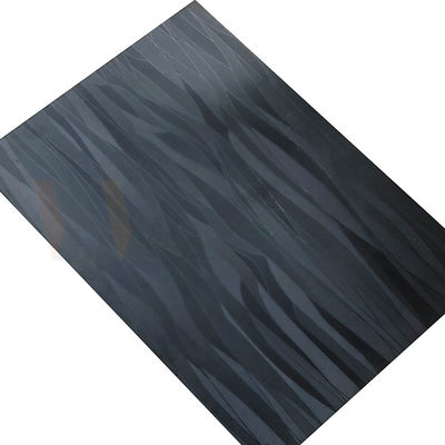 Plancha de acero inoxidable decorativa con patrón de hierba
