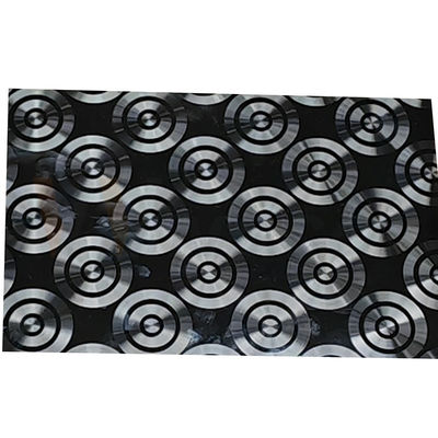 AISI 201 CD 304 316 que pule la hoja de acero inoxidable ornamental del laser del titanio negro 3D