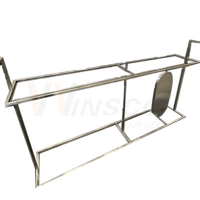 El hogar de acero inoxidable de la estructura del metal de la fabricación de metal del arreglo para requisitos particulares deja de lado la fabricación