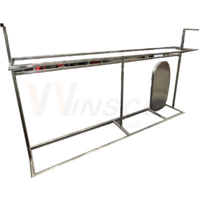 El hogar de acero inoxidable de la estructura del metal de la fabricación de metal del arreglo para requisitos particulares deja de lado la fabricación
