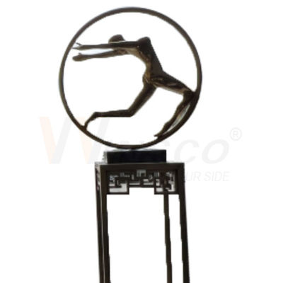 La decoración casera modificó el espejo de acero inoxidable de la fabricación para requisitos particulares de metal de los artes 8k