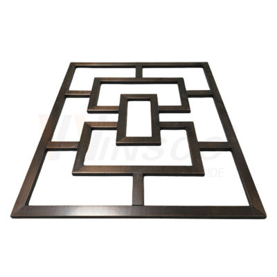 Tabique de acero inoxidable decorativo de los paneles de pared del metal de la fabricación de metal 201 grado 304 316