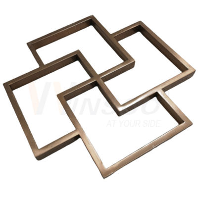 El SUS 201 304 pared de 316 metales esculpe la fabricación de acero inoxidable