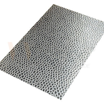 hoja de acero inoxidable grabada en relieve final 0.4mm-3.0m m del panal 2B