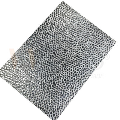 hoja de acero inoxidable grabada en relieve final 0.4mm-3.0m m del panal 2B