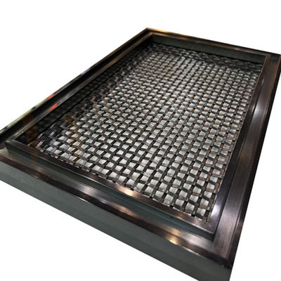 Malla de alambre decorativa de acero inoxidable SS 201 de PVD 304 316 para la decoración de la escalera
