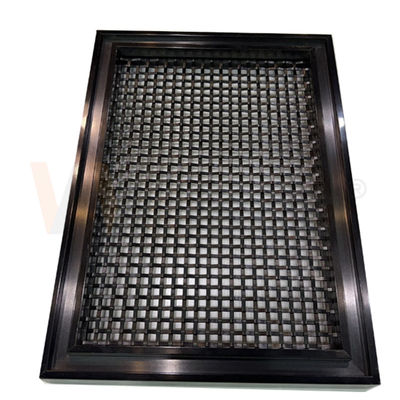 Malla de alambre decorativa de acero inoxidable SS 201 de PVD 304 316 para la decoración de la escalera