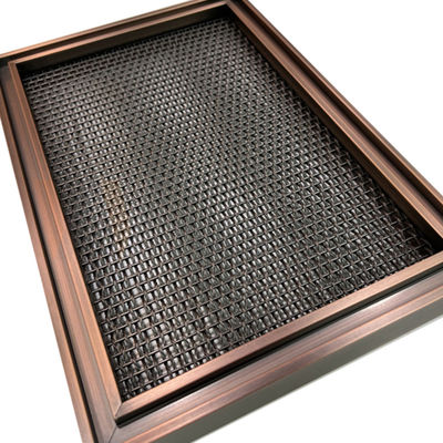 El llano moderno del diseño del metal teje la capa de acero inoxidable de la malla de alambre 0.5mm-8m m PVD