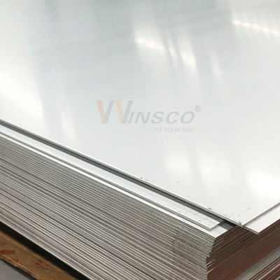 WinscoMetal 304 304L Grado 1500mmx300mm Placa de superficie del molino de acero inoxidable 2B Hoja 0.7mm de espesor
