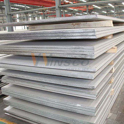 placa de acero inoxidable laminada en caliente Plato De Acero Inoxidable For Industrial de 1000mmx2000m m