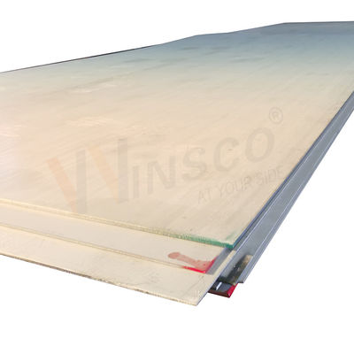Hoja industrial de acero inoxidable laminada en caliente de 1220mmx2440m m para cortar cualquier forma