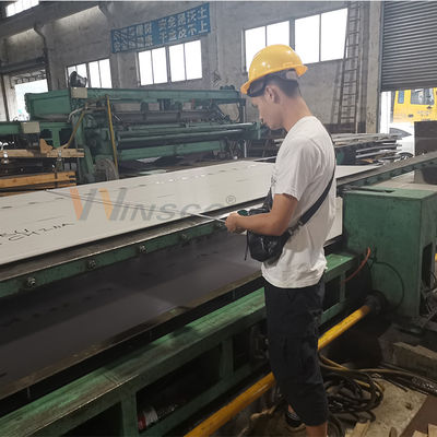 Hoja industrial de acero inoxidable laminada en caliente de 1220mmx2440m m para cortar cualquier forma