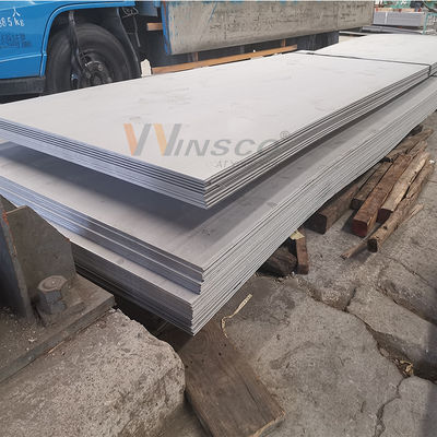 placa de acero inoxidable laminada en caliente 1220mmx3050m m de 5.0m m para el industria del agua