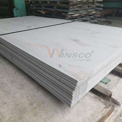 placa de acero inoxidable laminada en caliente 1220mmx3050m m de 5.0m m para el industria del agua