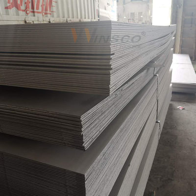 dureza inoxidable laminada en caliente de la placa de acero de 1500mmx3000m m media para el proceso del gabinete del chasis