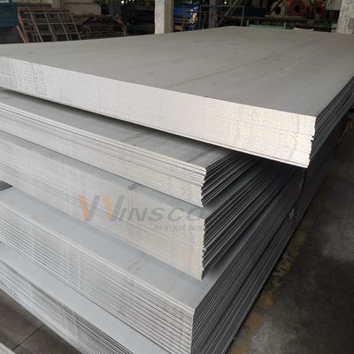 dureza inoxidable laminada en caliente de la placa de acero de 1500mmx3000m m media para el proceso del gabinete del chasis
