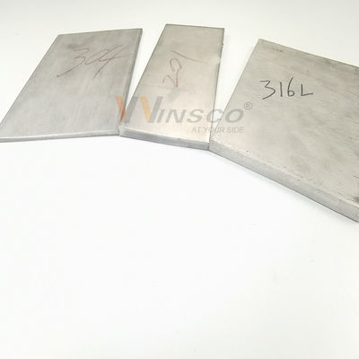 Inox cubre SS 201 la hoja de acero inoxidable laminada en caliente 304 316 para aceptar el arreglo para requisitos particulares