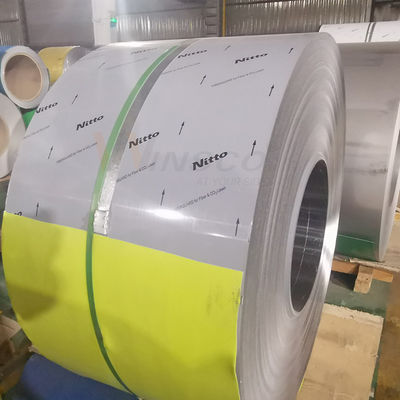 2.0m m laminaron la bobina de acero inoxidable 2B arrolla 410 el grado 15mm-1500m m