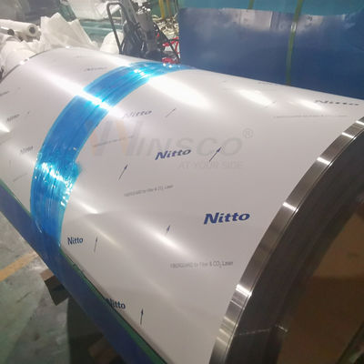 2.0m m laminaron la bobina de acero inoxidable 2B arrolla 410 el grado 15mm-1500m m