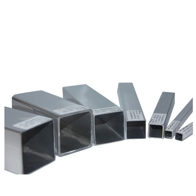 Tubo cuadrado de acero inoxidable Inox de 20 mm x 20 mm