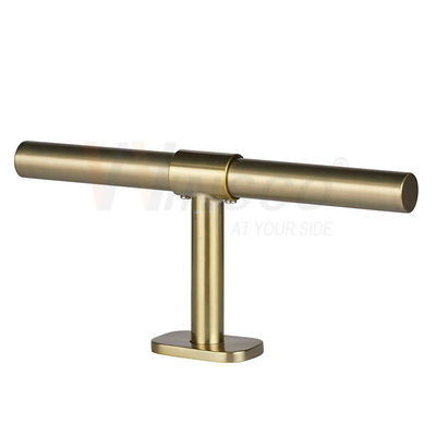 el tubo de acero inoxidable de la ronda de 42.4m m 48.3m m 63.5m m Inox pulió el tubo 201 de Matt Colored Surface Foot Rail 304 316