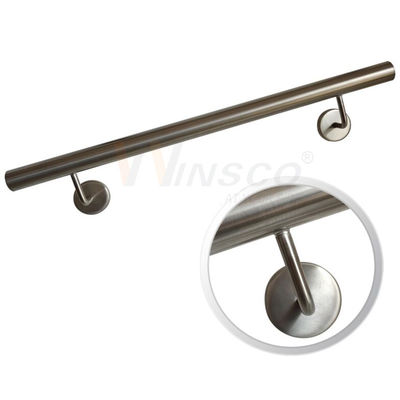 Escalera moderna Kit Ss 201 tubo de acero inoxidable de la barandilla 304 316 alrededor del diámetro de 33.7m m 38m m 40m m 42m m 44m m 50.8m m