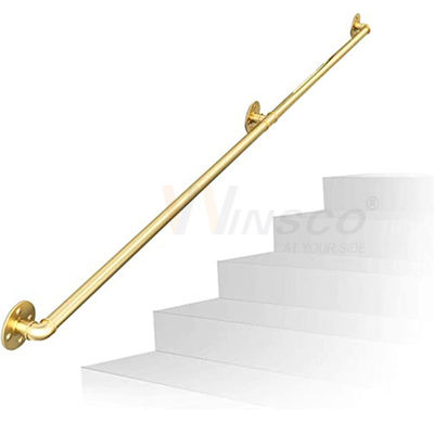 Escalera moderna Kit Ss 201 tubo de acero inoxidable de la barandilla 304 316 alrededor del diámetro de 33.7m m 38m m 40m m 42m m 44m m 50.8m m