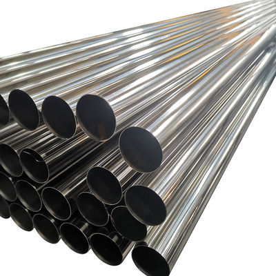 El tubo de acero inoxidable Acero Inoxidable 1.1/2 Redondo Decorativo Brilliante de la ronda de C-316 Inox PULIÓ 600 C-304 X 6 METROS