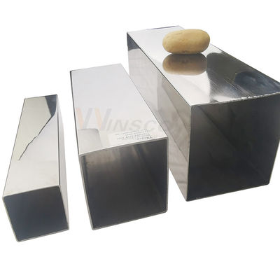 PULIMENTO 600 CALIDAD 201 de TUBO CUADRADO BRILLANTE tubo del cuadrado del acero inoxidable de Decorativo Inox de 304 grados