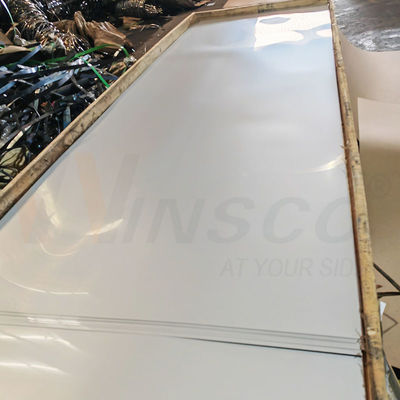 WinscoMetal 4Ftx8ft 0.6mm espesor 201 grado de chapa de metal inoxidable 1220mmx2440mm de acero inoxidable 2B de molino de la placa terminada