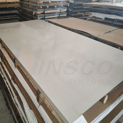 WinscoMetal 4Ftx8ft 0.6mm espesor 201 grado de chapa de metal inoxidable 1220mmx2440mm de acero inoxidable 2B de molino de la placa terminada
