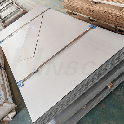 Buena soldadura de chapa de metal inoxidable SUS 304 304L 3000mmx1500mm de acero inoxidable de molino de acabado de placa laminada en frío
