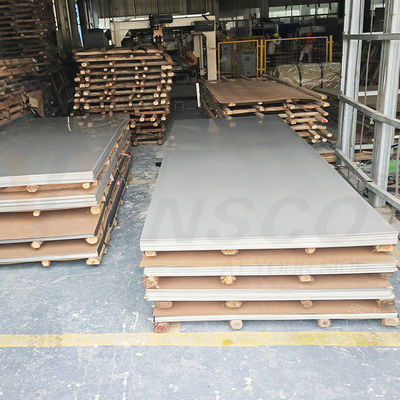 1500mmx3000mm SS 316 316L Acero inoxidable laminado en frío 2b Molino de hojas Finalización 0.4mm espesor