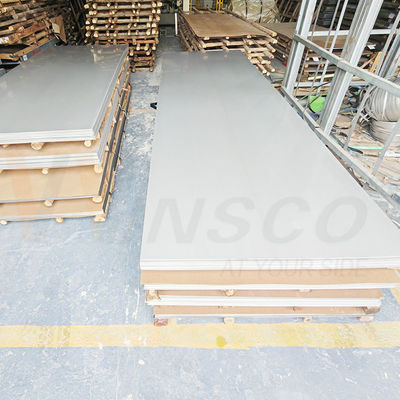 AISI JIS laminado en frío 100mmx2000mm Hojas 304 Grado 2B 0,5mm espesor Hoja de acero inoxidable