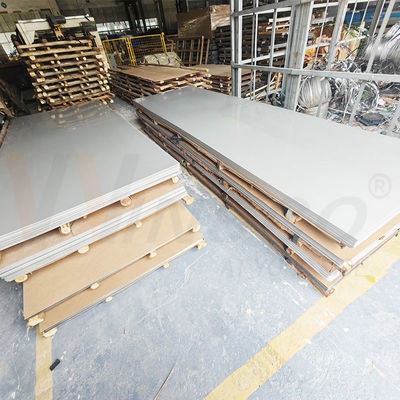 SUS 316 316L 1220mmx2440mm Hoja de acero inoxidable laminada en frío 2B Superficie 0,4mm