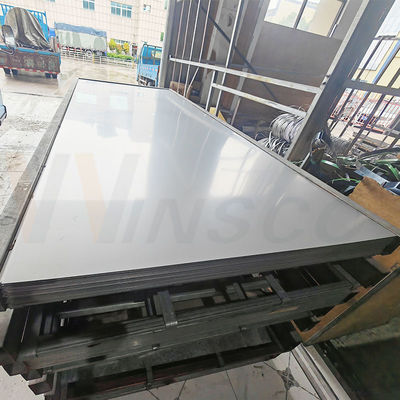 SUS 304 304L de larga duración 1250mmx2500mm 0,9mm de espesor 2B de borde de molino de acero inoxidable laminado en frío