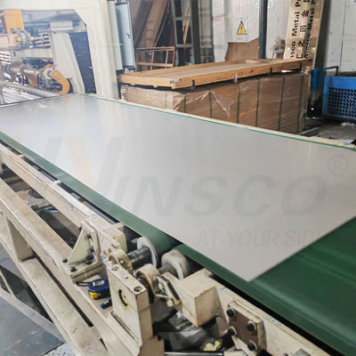 Alta dureza 1500 mm anchura Inox Mill Placa de acabado 3000 mm longitud 0,9 mm de acero inoxidable hoja laminada en frío 2B superficie