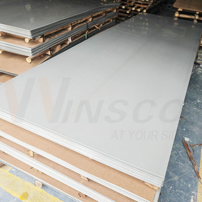 2B acabado de molino SUS 304 304L chapa de metal de acero inoxidable laminada en frío 1220mmx2440mmx0.6mm